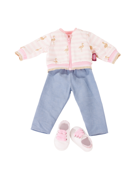 GÖTZ - GÖTZ Nukenvaatesetti Kultainen flamingo, 45–50 cm | Stockmann - photo 1