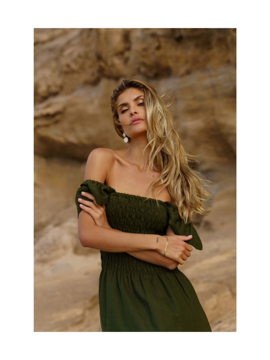 Nakoa - Bianca Dress, Olive Green - OLIVE GREEN (OLIIVINVIHREÄ) - photo 6 Nakoa - Bianca Dress, Olive Green - OLIVE GREEN (OLIIVINVIHREÄ) | Stockmann - photo 6