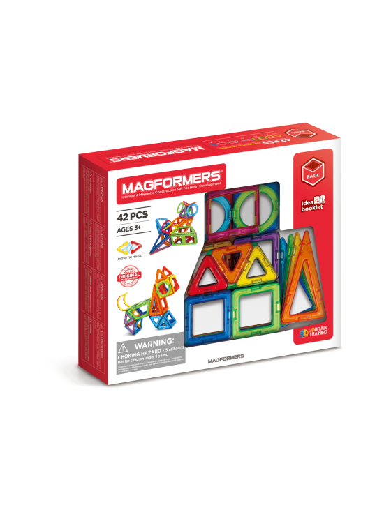 MAGFORMERS - MAGFORMERS Magneettinen rakennussarja Basic, 42 osaa - photo 1 MAGFORMERS - MAGFORMERS Magneettinen rakennussarja Basic, 42 osaa | Stockmann - photo 1