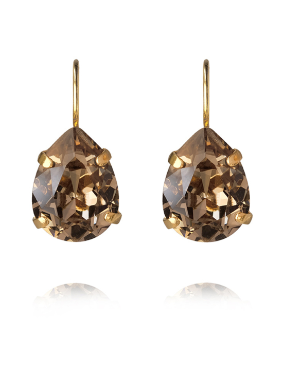 Caroline Svedbom Jewelry - MINI DROP CLASP EARRINGS GOLD - GREIGE | Stockmann - photo 1