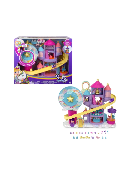 Polly Pocket - POLLY POCKET Rainbow Funland™ -sateenkaarihuvipuisto - photo 2 Polly Pocket - POLLY POCKET Rainbow Funland™ -sateenkaarihuvipuisto | Stockmann - photo 2