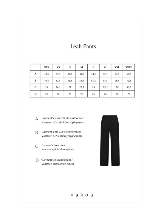 Nakoa - Leah Pants, Black Leo - BLACK LEO | Stockmann - photo 7