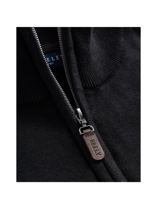 Berkeley - Brockton Halfzip -puuvillaneule - MUSTA | Stockmann - photo 2