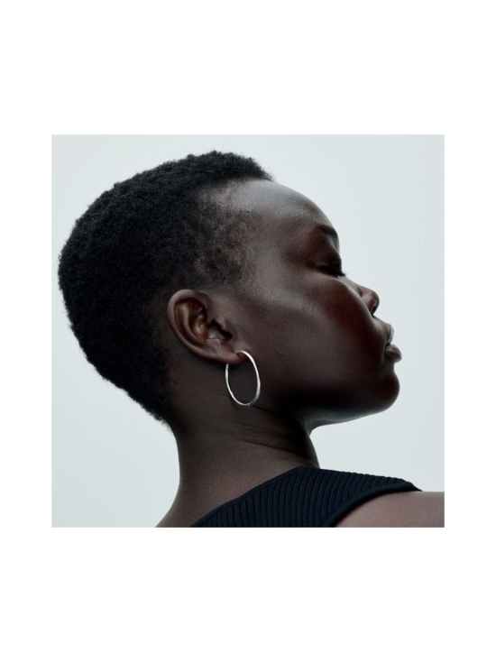 Pandora - Pandora Moments -helakorvarenkaat 40 mm Sterling silver hoop earrings Sterling silver    293336C00 | Stockmann - photo 1