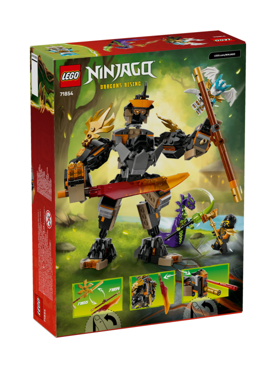 LEGO NINJAGO - LEGO Ninjago Colen tehtävärobotti ja Lohikäärme-Zane 71854 | Stockmann - photo 2