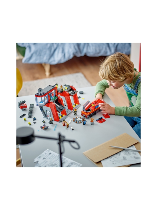 LEGO CITY - LEGO City Paloasema ja paloauto 60414 | Stockmann - photo 6