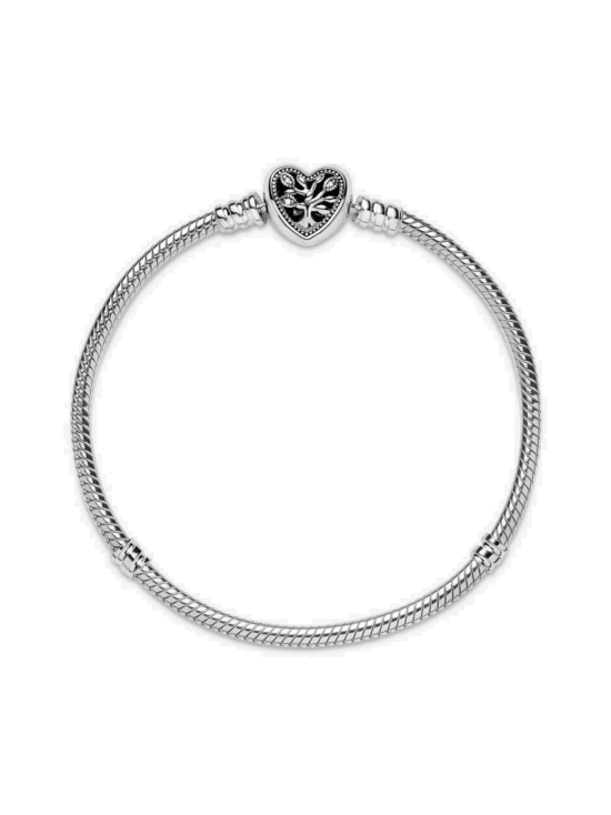 Pandora - Pandora Moments -käärmeketjurannekoru, jonka sydänlukossa sukupuu 598827C01 | Stockmann - photo 5