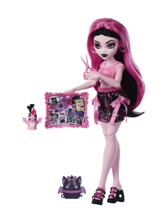 MONSTER HIGH - MONSTER HIGH Beauty Secrets -ylätysnukke, Draculaura | Stockmann - photo 4