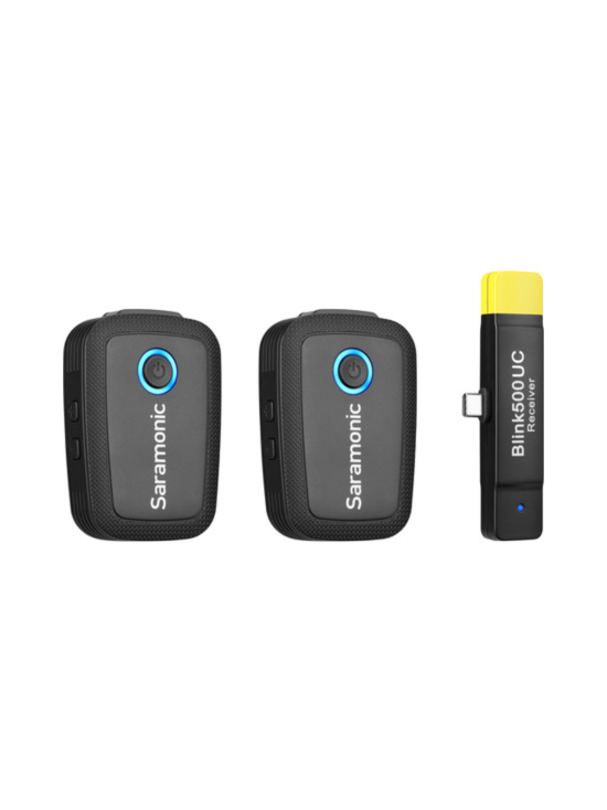 Saramonic - Saramonic Blink 500 B6 (TX+TX+RX UC) 2 to 1 - 2,4 GHZ (USB-C) - photo 1 Saramonic - Saramonic Blink 500 B6 (TX+TX+RX UC) 2 to 1 - 2,4 GHZ (USB-C) | Stockmann - photo 1