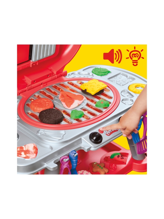 PLAY-DOH - PLAY-DOH leikkisetti Tirisevä grilli - photo 4 PLAY-DOH - PLAY-DOH leikkisetti Tirisevä grilli | Stockmann - photo 4