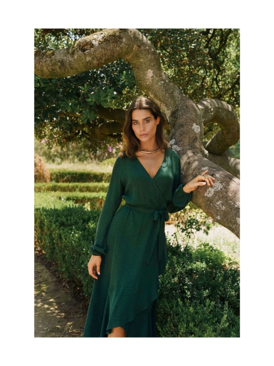 Nakoa - Eloise Dress, Emerald - EMERALD (TUMMANVIHREÄ) | Stockmann - photo 1