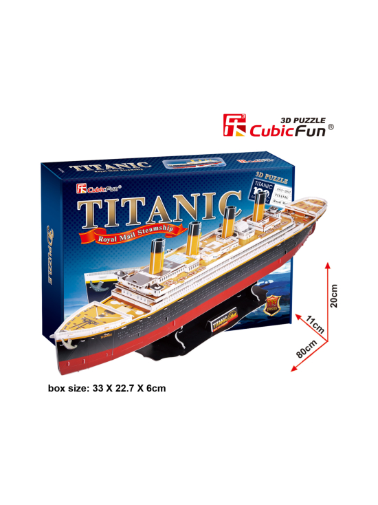 CUBIC FUN - CUBICFUN 3D palapeli Titanic suuri | Stockmann - photo 2