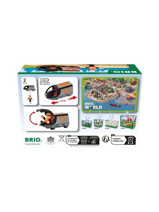 BRIO - BRIO Paristokäyttöinen matkustajajuna - photo 3 BRIO - BRIO Paristokäyttöinen matkustajajuna | Stockmann - photo 3