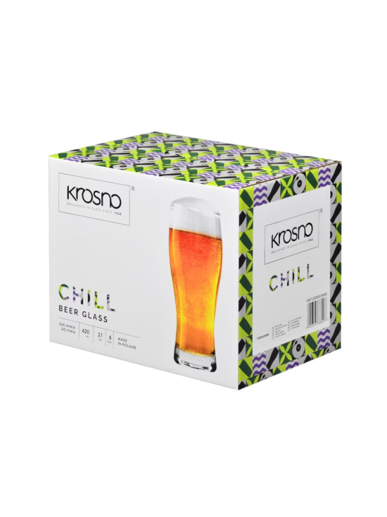 Krosno - Olutlasi Chill 620ml (6kpl) Krosno - photo 4 Krosno - Olutlasi Chill 620ml (6kpl) Krosno | Stockmann - photo 4
