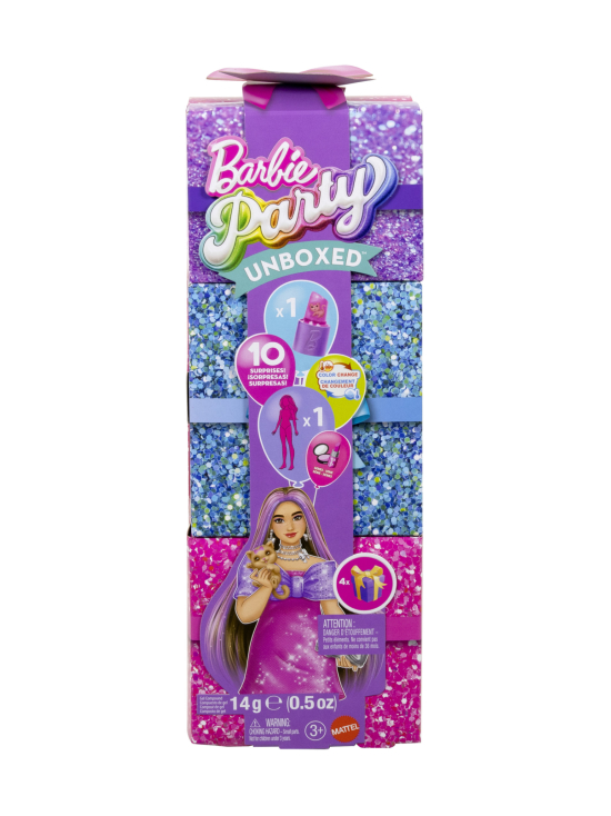 BARBIE - BARBIE️ Party Unboxed Paljastaa Glam Party -sarja - Curvy - photo 1 BARBIE - BARBIE️ Party Unboxed Paljastaa Glam Party -sarja - Curvy | Stockmann - photo 1