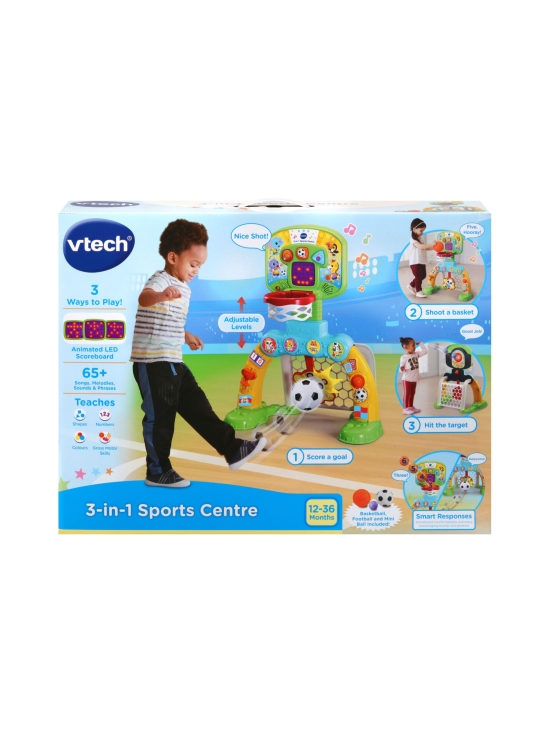 VTECH Interaktiivinen 3-in-1 sporttikeskus (englanninkielinen)