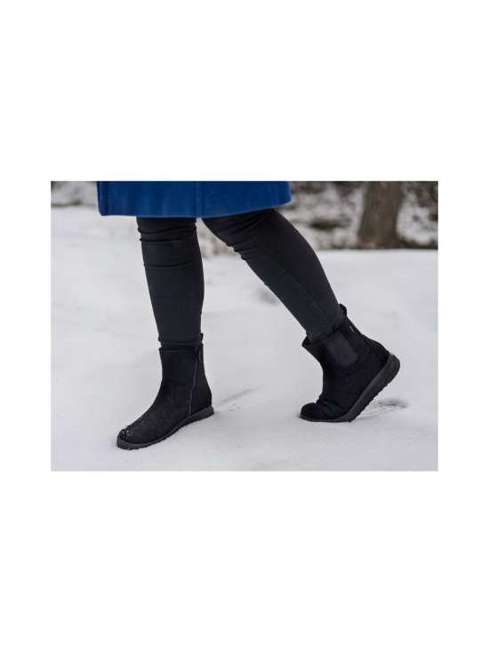 Pomar - PURO Naisten vegaaniset GORE-TEX® nilkkurit - BLACK MICRO SUEDE | Stockmann - photo 8