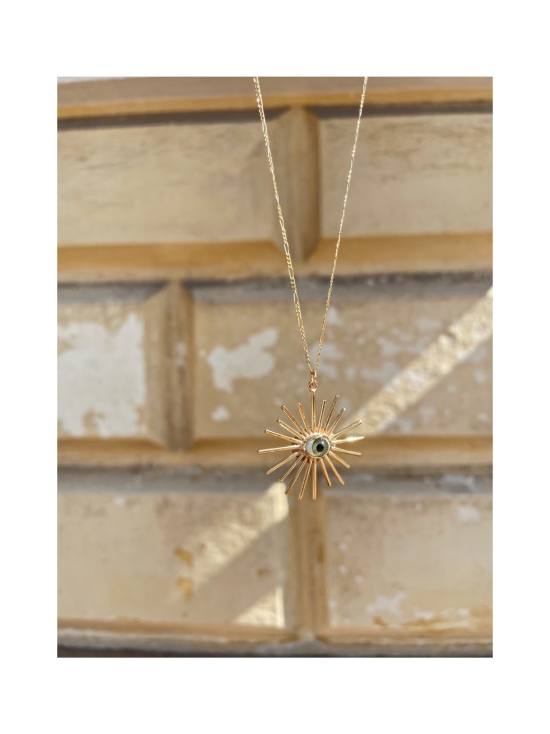 The Label is Juicy - El Sol Necklace GOLD - GREEN - photo 5 The Label is Juicy - El Sol Necklace GOLD - GREEN | Stockmann - photo 5
