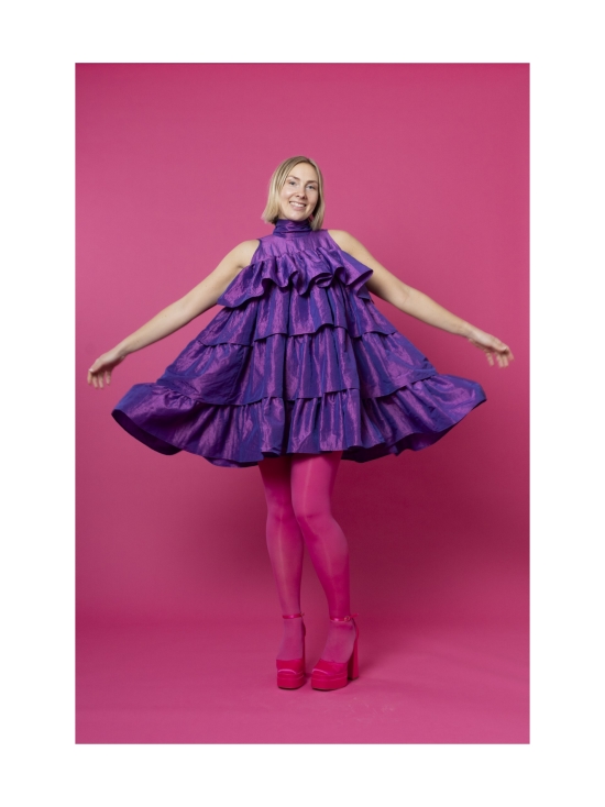 Miia Halmesmaa - FLOUNCE- FRILLAMEKKO, VIOLETTI - VIOLETTI - photo 6 Miia Halmesmaa - FLOUNCE- FRILLAMEKKO, VIOLETTI - VIOLETTI | Stockmann - photo 6