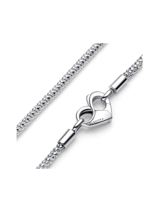 Pandora Moments -nastaketjukaulakoru Pandora Moments Studded Chain Necklace 392451C00