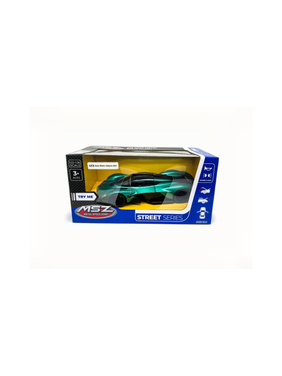 ASTON MARTIN - MSZ Metallinen pienoismalli Aston Martin Valkyrie 2024, 1:23 | Stockmann - photo 2