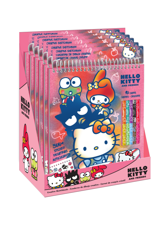 HELLO KITTY - HELLO KITTY Värityslehtiö ja kyniä - photo 7 HELLO KITTY - HELLO KITTY Värityslehtiö ja kyniä | Stockmann - photo 7