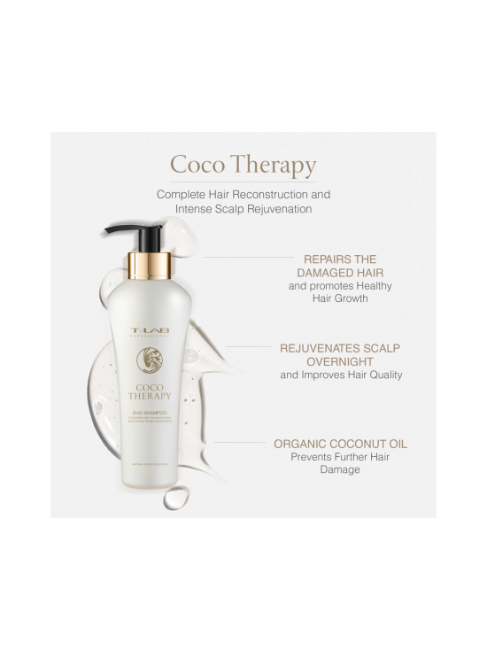 T-LAB Professional - T-LAB Coco Therapy Ritual Set, lahjapakkaus käsitellyille hiuksille, 3 tuotetta - photo 4 T-LAB Professional - T-LAB Coco Therapy Ritual Set, lahjapakkaus käsitellyille hiuksille, 3 tuotetta | Stockmann - photo 4