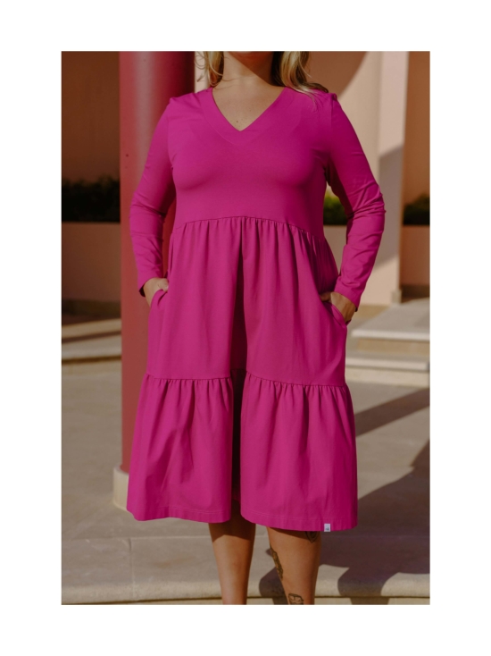 Nakoa - Amélie Dress kerrosmekko, Festival Fuchsia - FESTIVAL FUCHSIA (PINKKI) | Stockmann - photo 6