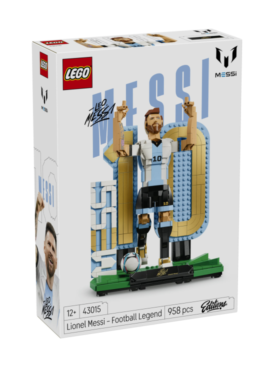 LEGO EDITIONS - LEGO Editions Football Lionel Messi – jalkapallolegenda 43015 | Stockmann - photo 1