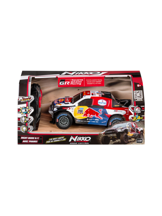 NIKKO - NIKKO Kauko-ohjattava auto Dakar Toyota Gazoo Racing - Al-Attiyah, 1:18 - photo 1 NIKKO - NIKKO Kauko-ohjattava auto Dakar Toyota Gazoo Racing - Al-Attiyah, 1:18 | Stockmann - photo 1