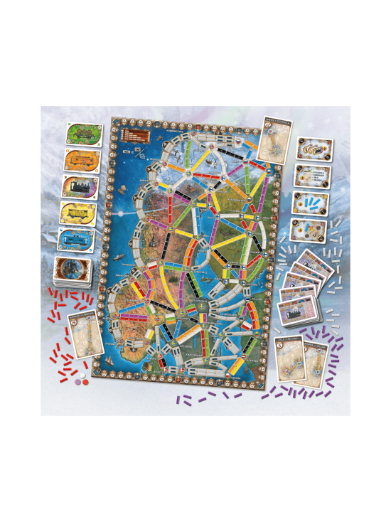 ASMODEE - TICKET TO RIDE Northern Lights lautapeli (suomenkielinen) - photo 4 ASMODEE - TICKET TO RIDE Northern Lights lautapeli (suomenkielinen) | Stockmann - photo 4