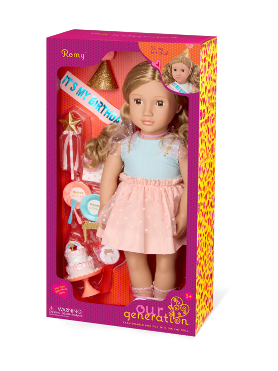 OUR GENERATION - OUR GENERATION Nukke Romy, 46 cm - photo 1 OUR GENERATION - OUR GENERATION Nukke Romy, 46 cm | Stockmann - photo 1