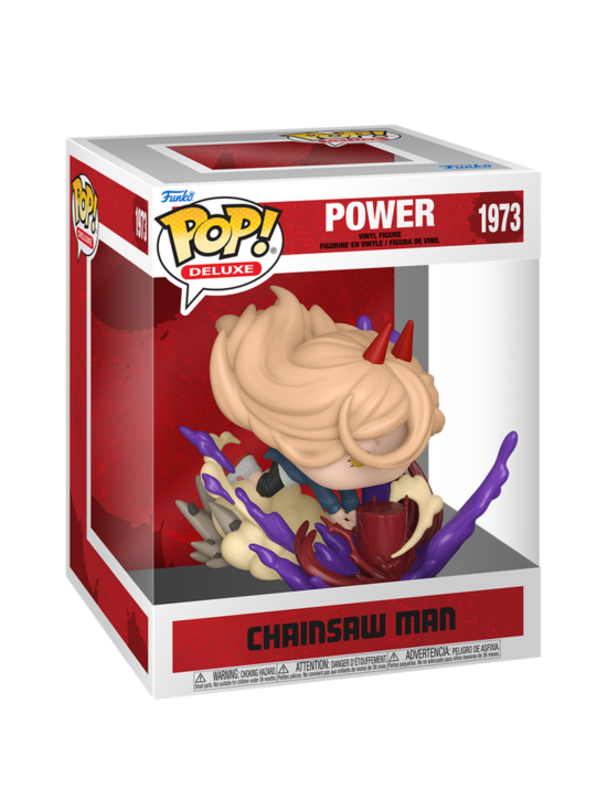 CHAINSAW MAN - FUNKO POP! Deluxe Vinyylihahmo: Chainsaw Man - Power (Blood Mallet) - photo 1 CHAINSAW MAN - FUNKO POP! Deluxe Vinyylihahmo: Chainsaw Man - Power (Blood Mallet) | Stockmann - photo 1