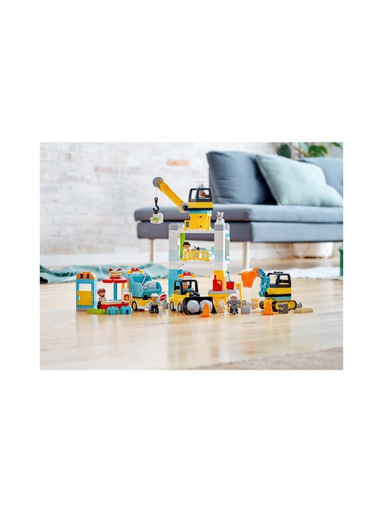 Lego - LEGO DUPLO Torninosturi ja rakennustyömaa 10933 - photo 2 Lego - LEGO DUPLO Torninosturi ja rakennustyömaa 10933 | Stockmann - photo 2