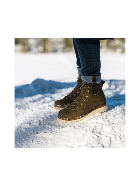 Pomar +plus - TERHO Naisten Pomar+ GORE-TEX® nilkkurit - OLIVE NUBUCK/TAN S | Stockmann - photo 2