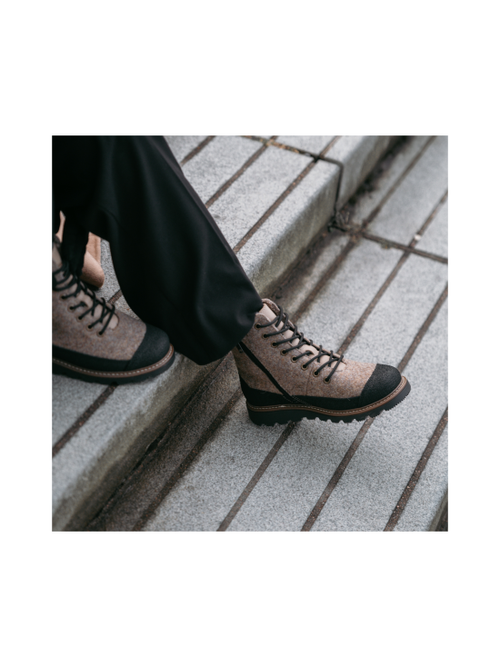 Pomar - PERHO Naisten GORE-TEX huopakengät - SAND FELT/PU-SUEDE | Stockmann - photo 4