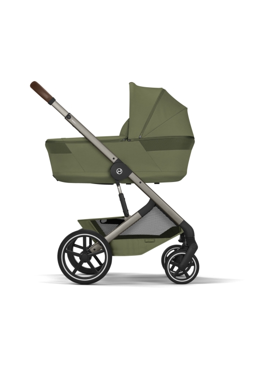 CYBEX - Cybex Balios S Lux yhdistelmävaunut (Fold Cot taitettavalla vaunukopalla) - MOSS GREEN | Stockmann - photo 3