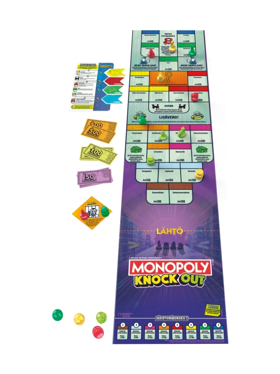 MONOPOLY - MONOPOLY Lautapeli Knockout (suomenkielinen) - photo 4 MONOPOLY - MONOPOLY Lautapeli Knockout (suomenkielinen) | Stockmann - photo 4