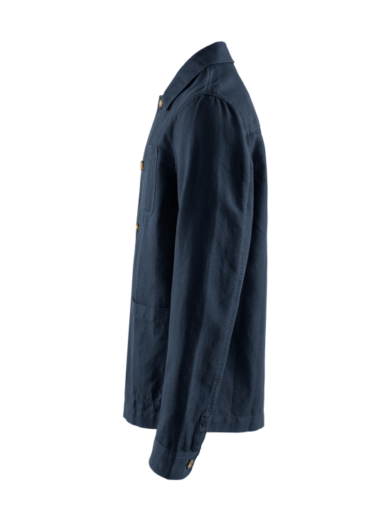 Berkeley - Walt Linen Overshirt -paitatakki - NAVY | Stockmann - photo 6