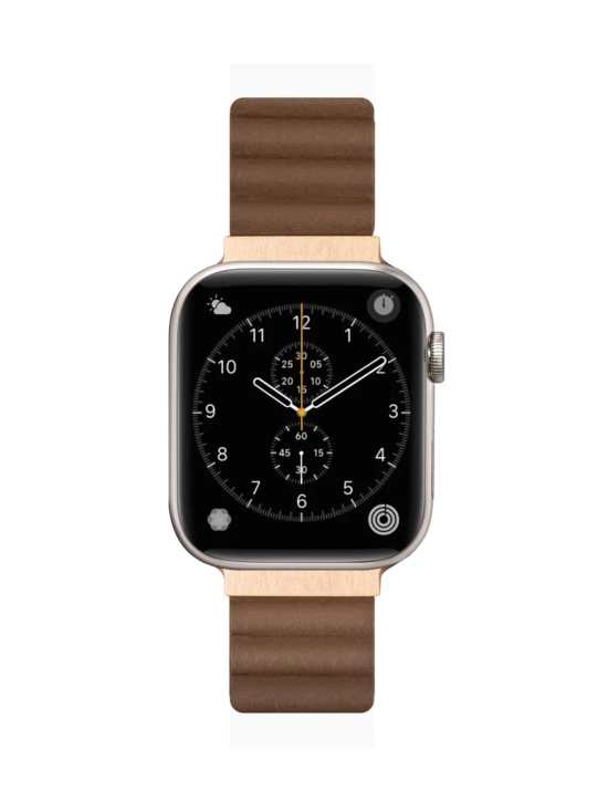 NOVI LUXE WATCH STRAP BROWN