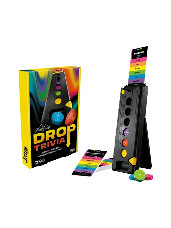 HASBRO GAMING - TRIVIAL PURSUIT Drop Triviapeli (suomenkielinen) - photo 4 HASBRO GAMING - TRIVIAL PURSUIT Drop Triviapeli (suomenkielinen) | Stockmann - photo 4