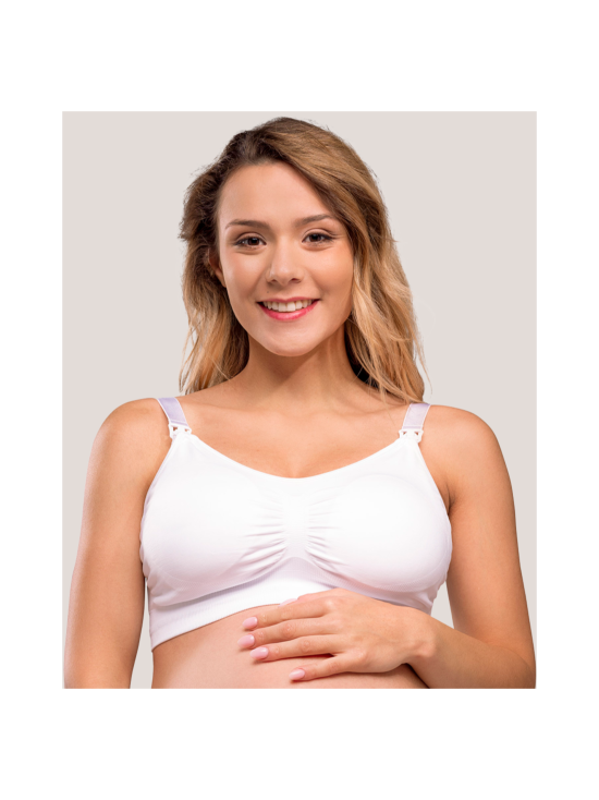Carriwell - Carriwell Seamless Padded Nursing Bra imetysliivit - valkoinen | Stockmann - photo 12