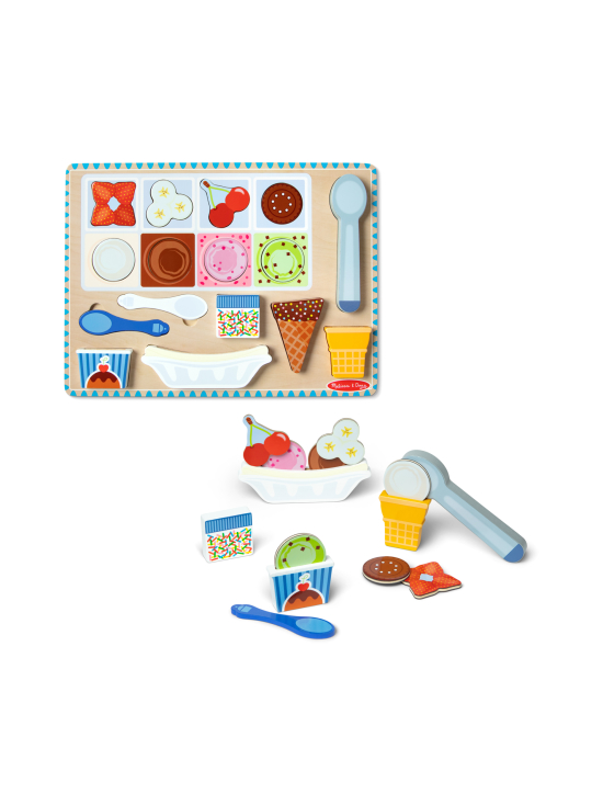 MELISSA & DOUG - MELISSA & DOUG Puinen magneettipalapeli ja leikkisetti Jäätelö - photo 1 MELISSA & DOUG - MELISSA & DOUG Puinen magneettipalapeli ja leikkisetti Jäätelö | Stockmann - photo 1