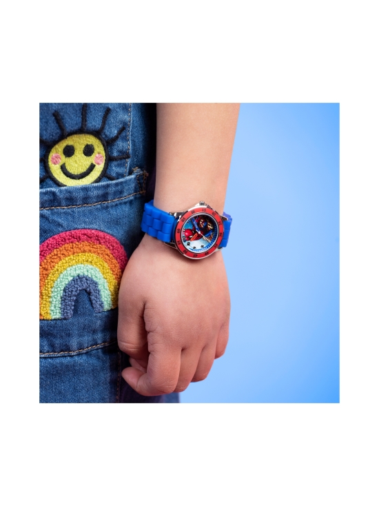 SPIDER-MAN - SPIDER-MAN Silikonirannekkeellinen kello Time Teacher | Stockmann - photo 4