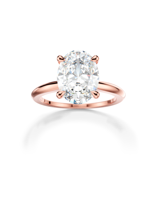 Olli Johan Lindroos - Moon N' Back Sormus 0.50-3.00ct Ovaali Ruusukulta | Stockmann - photo 2