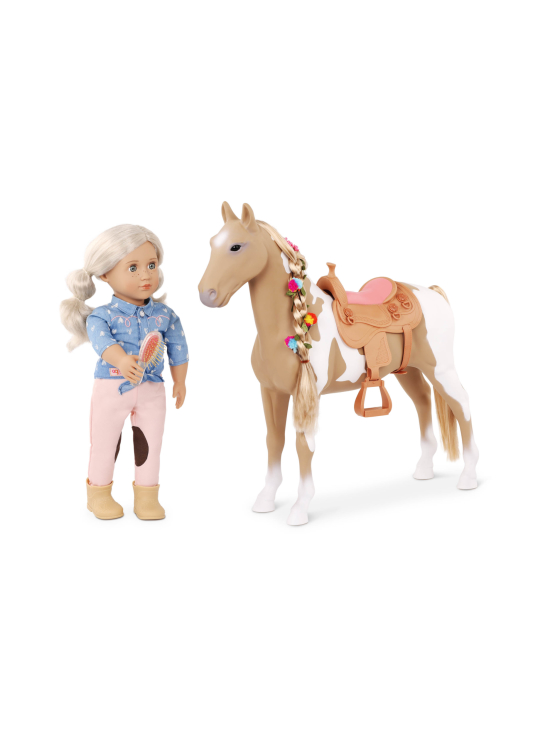 OUR GENERATION - OUR GENERATION Palomino-hevonen Hair Play, 51 cm | Stockmann - photo 3