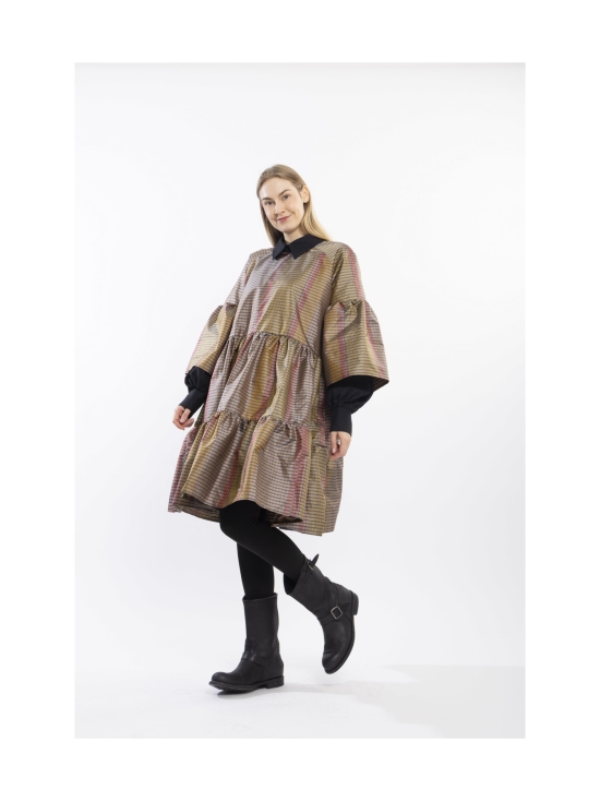 Miia Halmesmaa - LUSH- SILKKIMEKKO, RUUTU HIEKKA - RUSKEA | Stockmann - photo 3