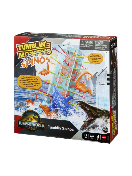 MATTEL GAMES - JURASSIC WORLD Tumblin´ Spinos lautapeli | Stockmann - photo 1