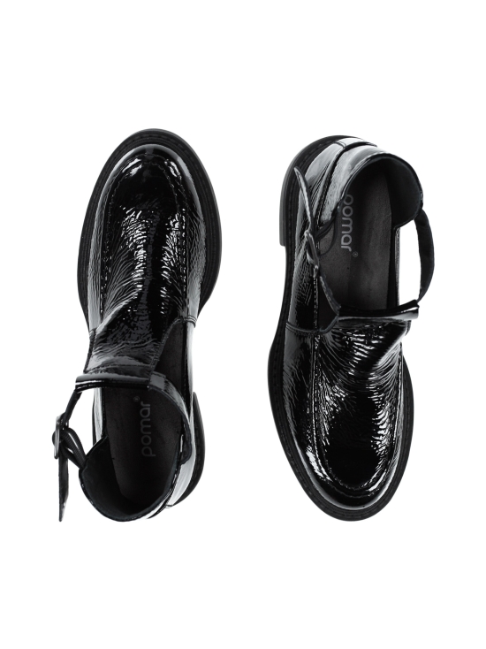 Pomar - KRASSI korkeat Mary Jane -kengät - BLACK PATENT LACK/BL.SOLE | Stockmann - photo 4