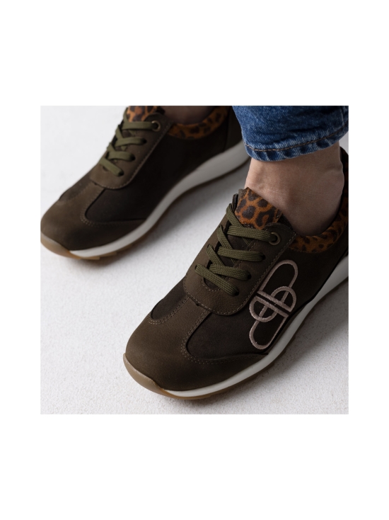 Pomar - LYYDIA tennarit - OLIVE NBCK/SUEDE/LEOPARD | Stockmann - photo 5